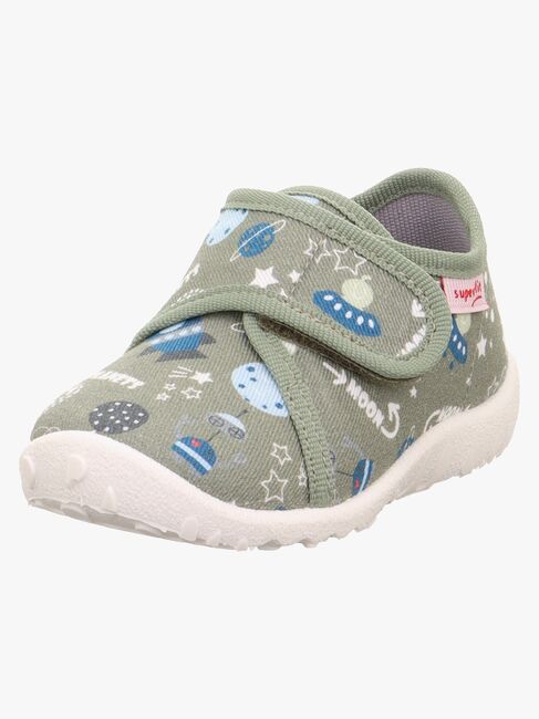 Superfit Spotty Inneskor, Light Green/Multicoloured