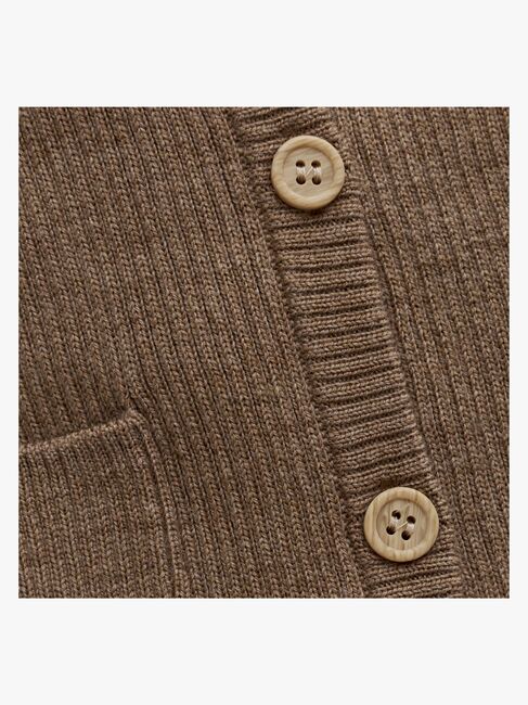 CeLaVi  Stickad Jumpsuit Merinoull, Cocoa Creme