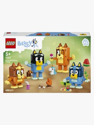 LEGO Bluey 11217 Blueys Familie aus LEGO Steinen