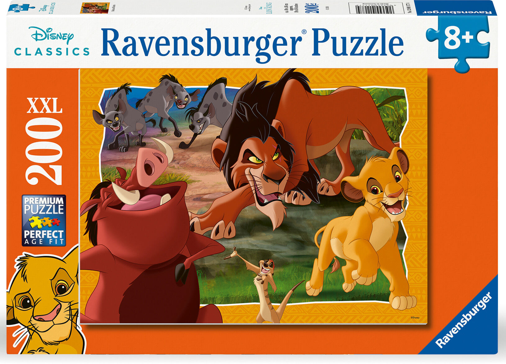 Ravensburger Disney Lejonkungen XXL Pussel 200 Bitar