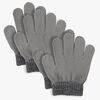 Lindberg Sundsvall Fingervantar Ullmix 2-Pack, Grey/Anth
