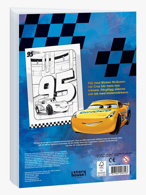 Egmont Kärnan Disney Cars Målarbok