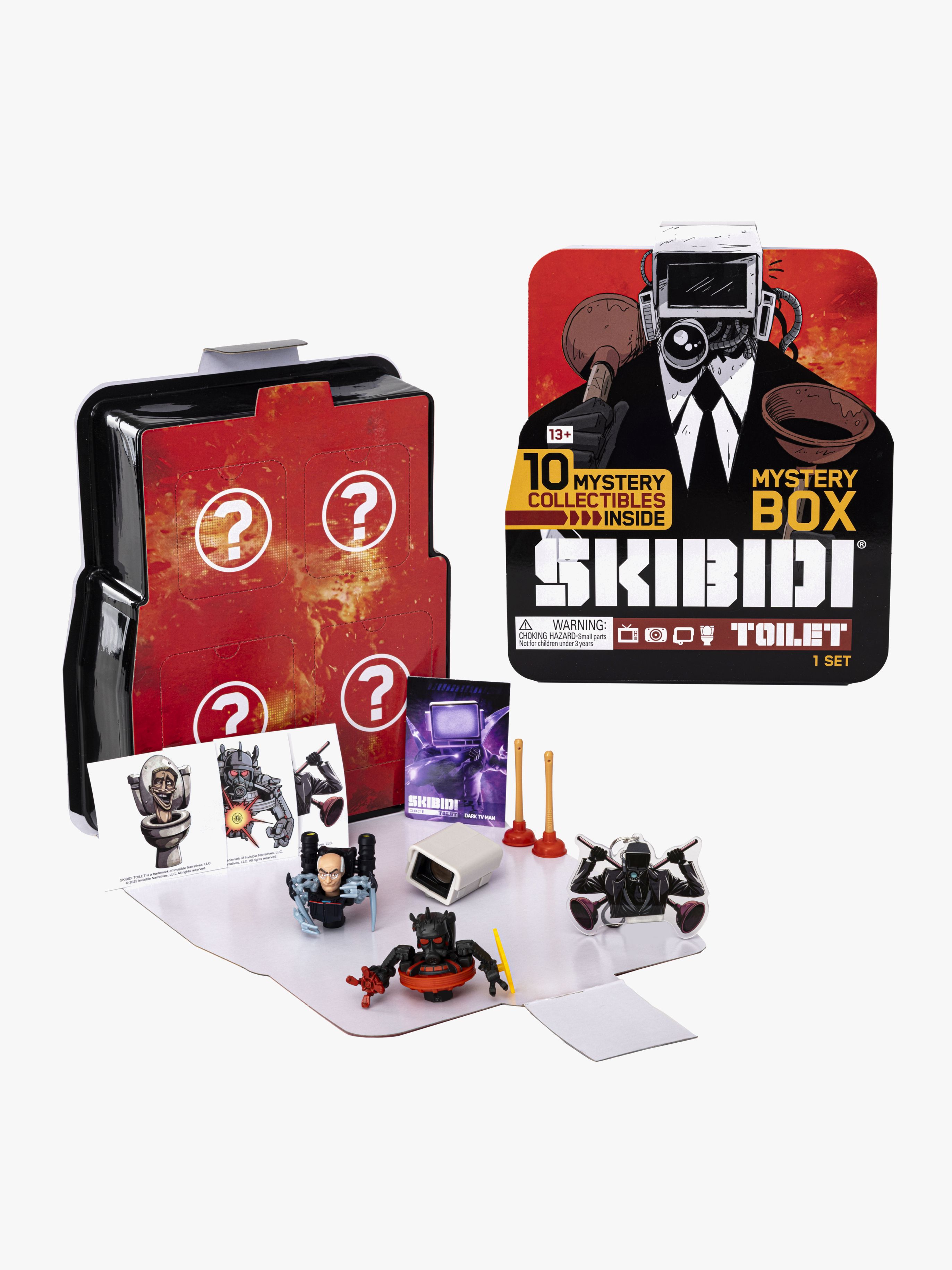 SKIBIDI TOILET Mystery Box Samlarobjekt