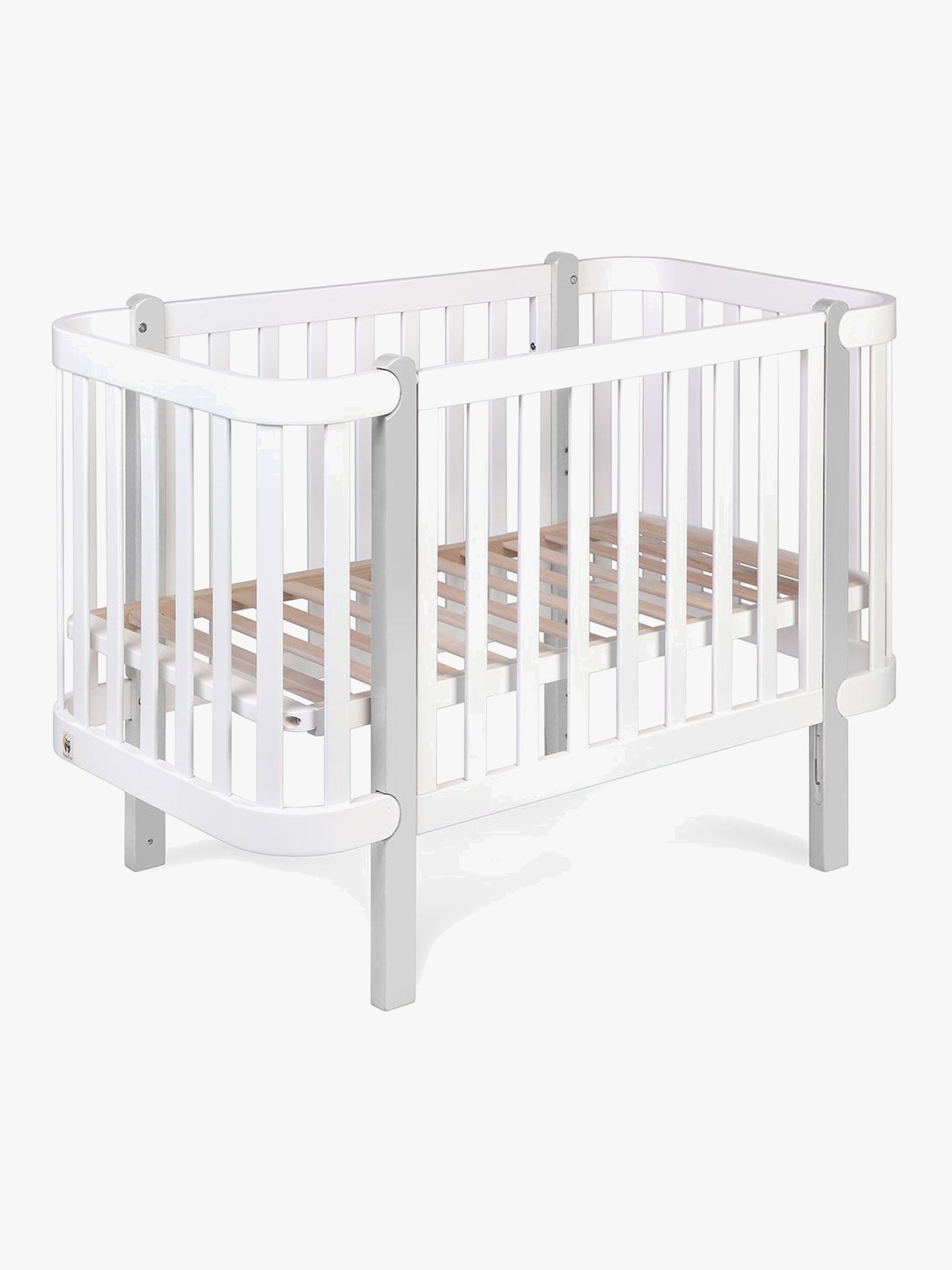 Yappy Kids Étude Spjälsäng 60x120 – justerbar höjd och inbyggd lutning