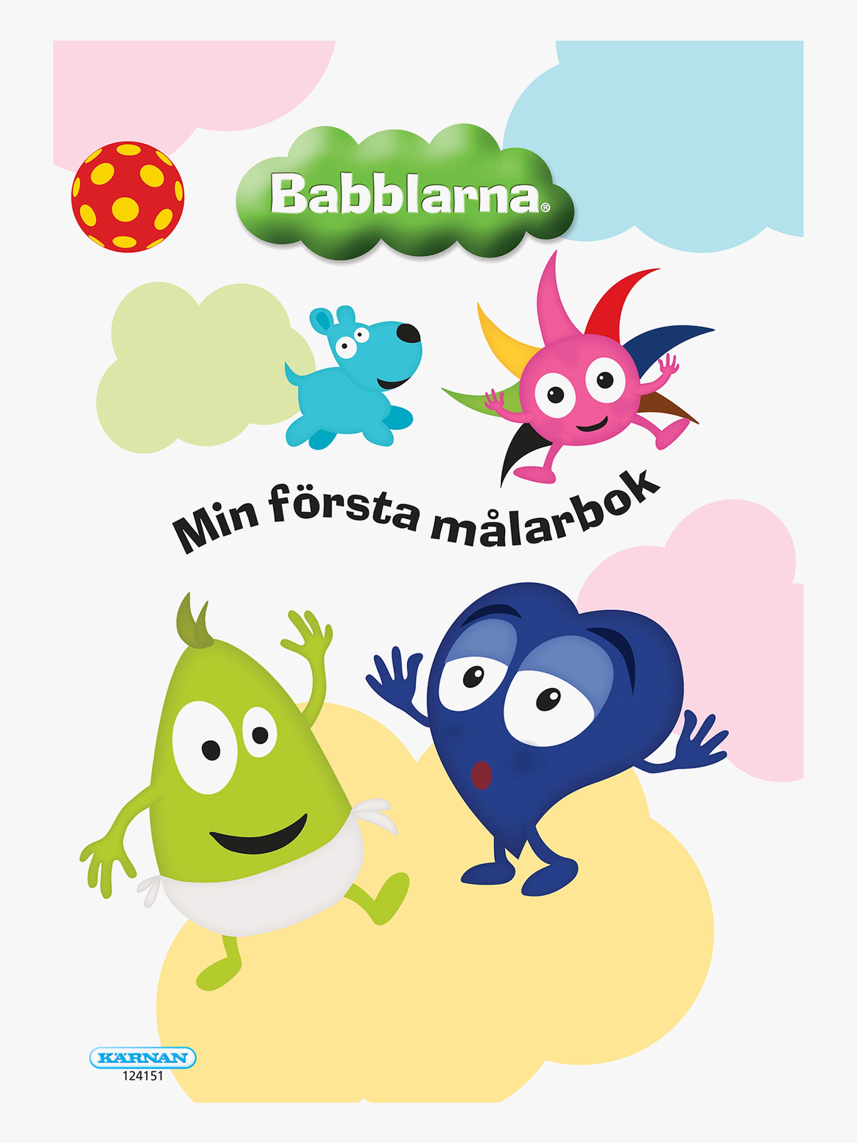 Kärnan Min första målarbok Babblarna