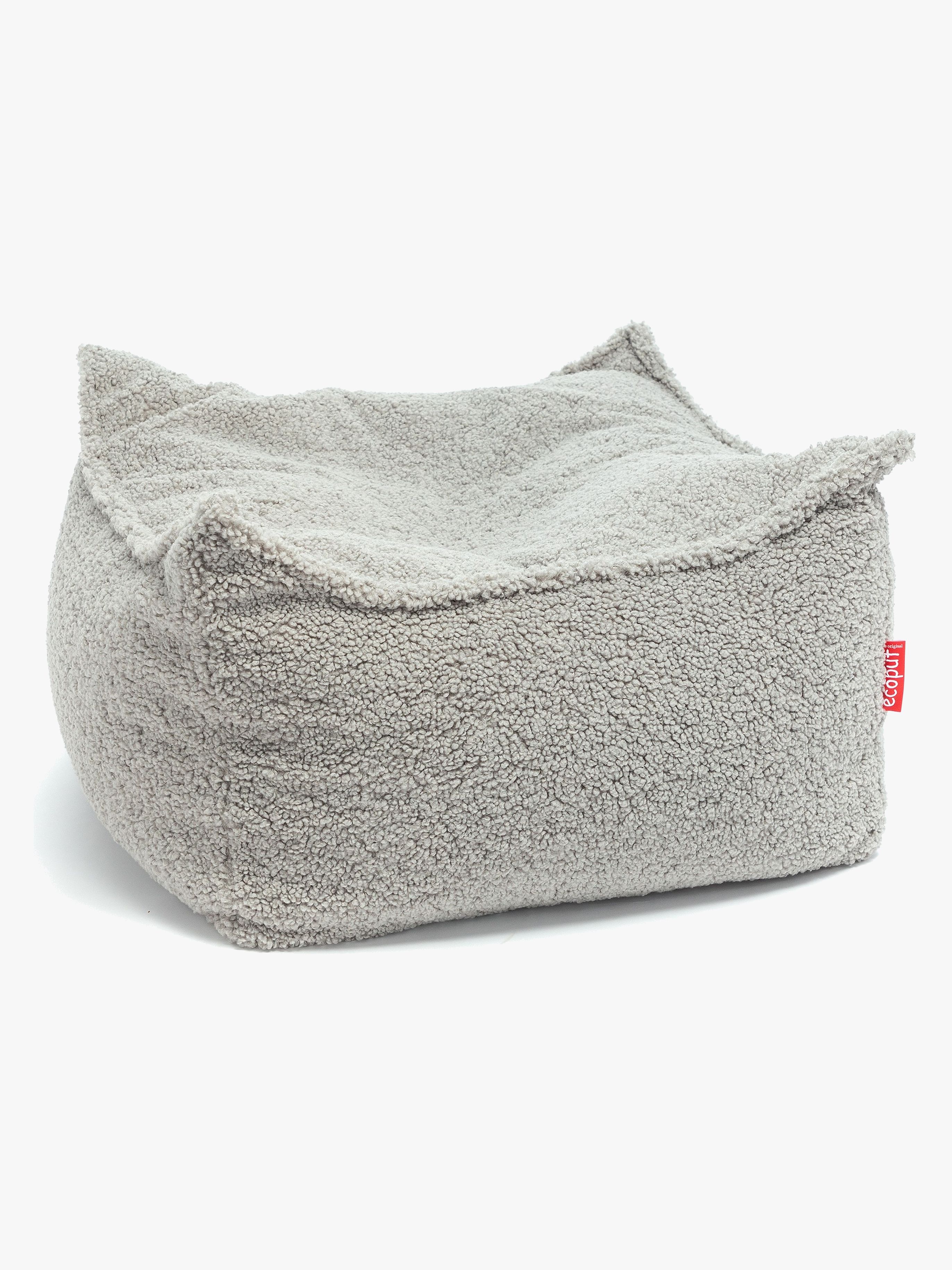 Furini Nila Sittpuff Bouclé, Grå