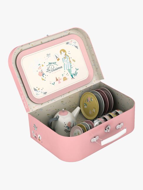 Moulin Roty Teservis med Väska 14 Delar