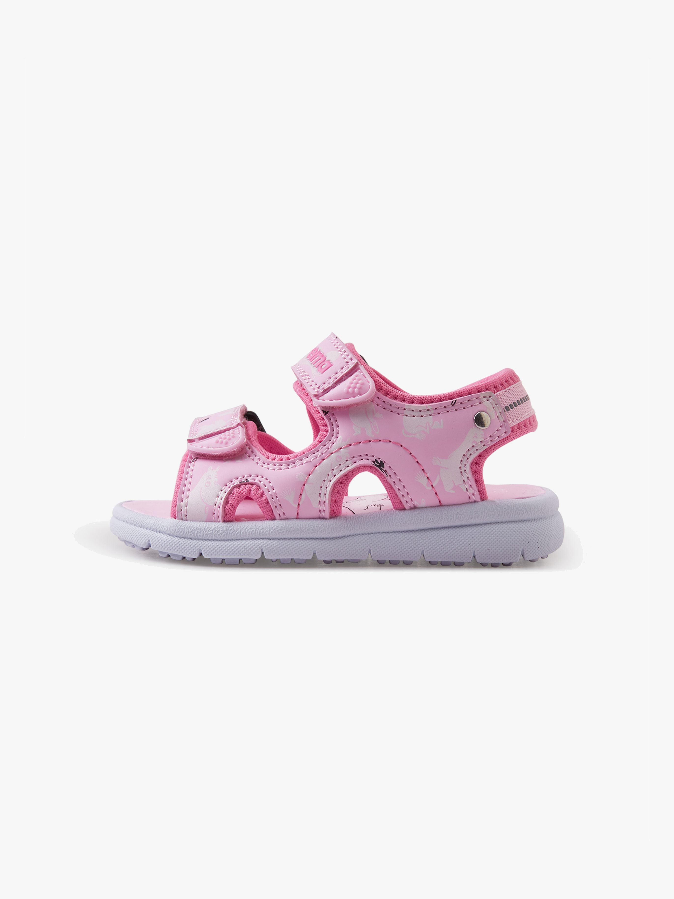 Reima Moomin Bungee Sandaler, Light Heather, 26