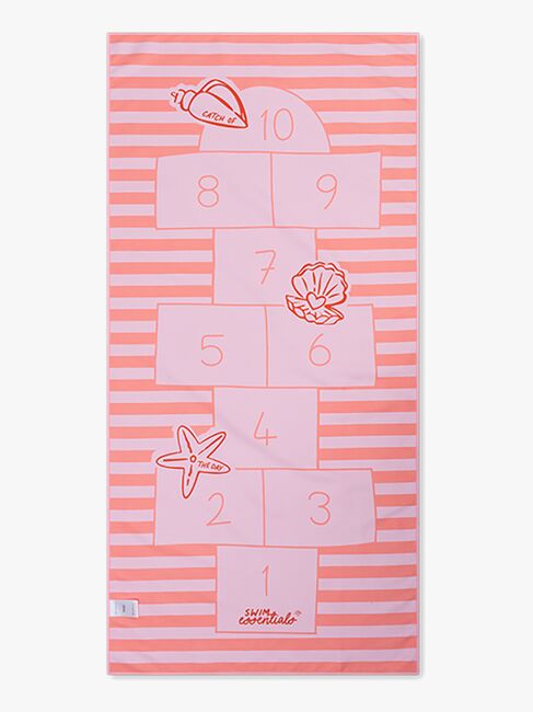 Swim Essentials Mermazing Badhandduk, Pink