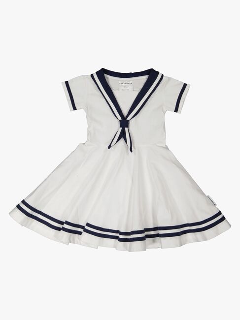 Geggamoja Seglarklänning, Vit