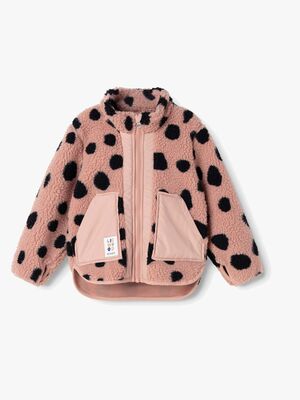 LIEWOOD Noam Fleecejacke, Mega Leo Spot/Pale Tuscany