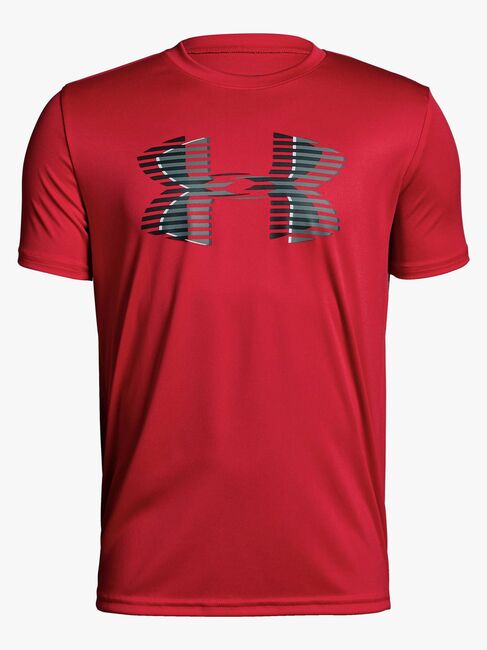 Under Armour Solid T-Shirt, Red