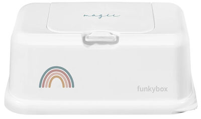 Funkybox Förvaringslåda Våtservett Rainbow