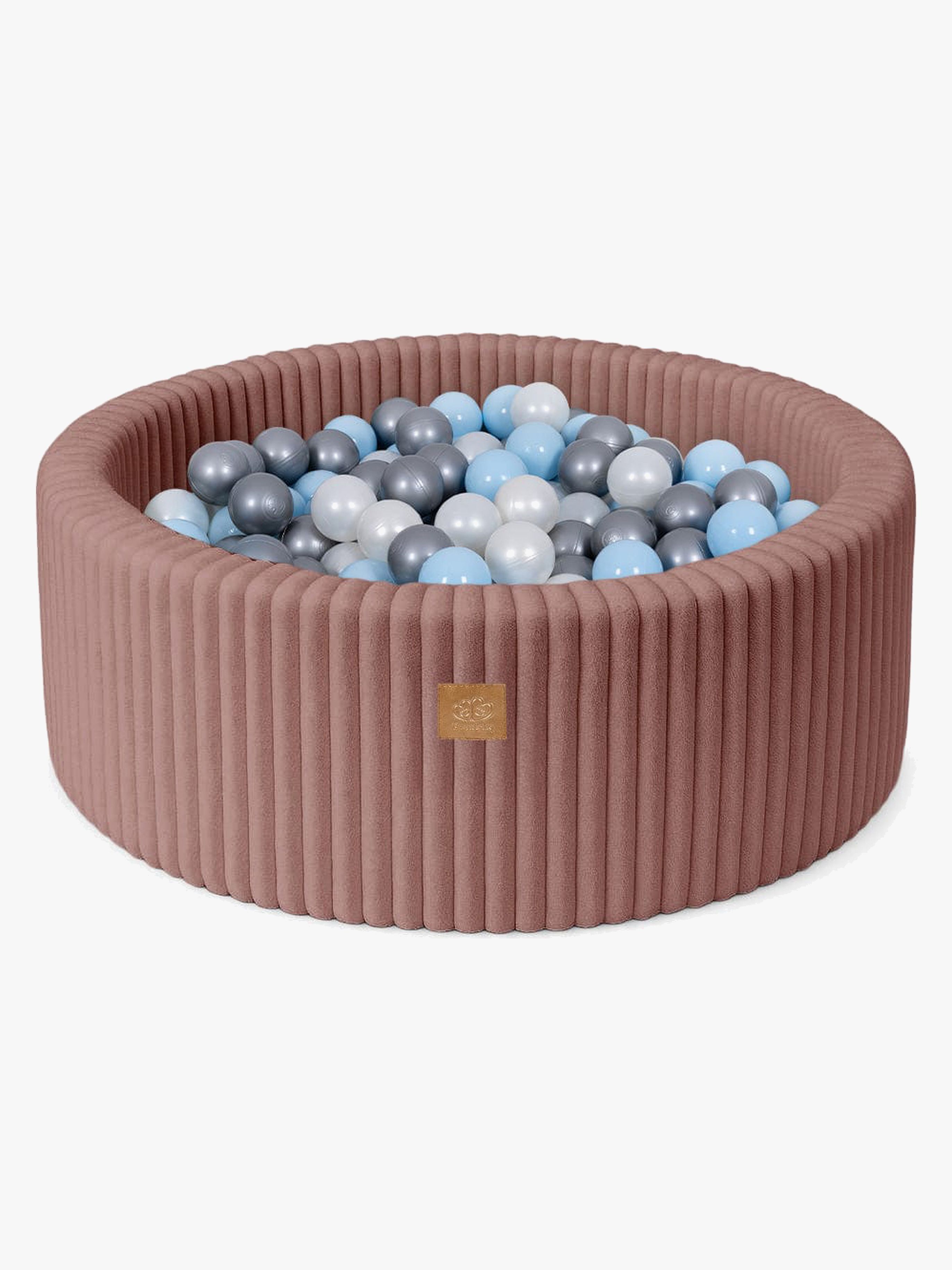 MeowBaby Churros Bollhav Ruby Pink, Blue/Silver