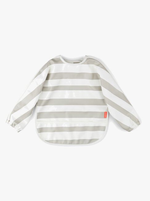 Done By Deer Långärmad Haklapp, Stripes Sand