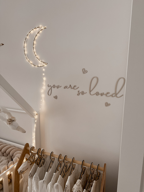 lis wycina You Are So Loved Väggdekoration
