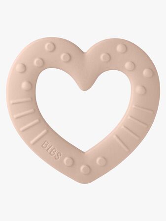 BIBS Baby Bitie Bitleksak Heart,  Blush