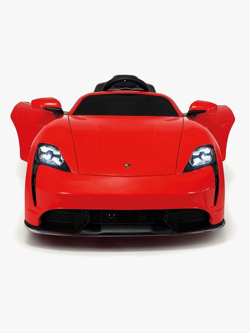 Porsche Taycan Elbil 12V, Röd