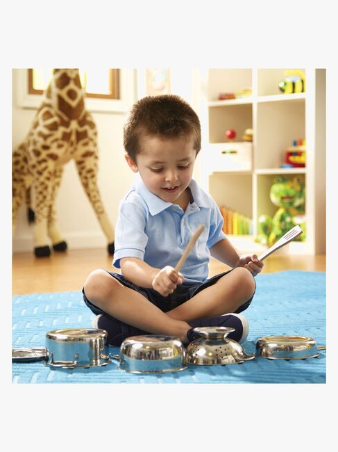 Melissa & Doug Köksset Stekpannor och Kastruller 8 delar