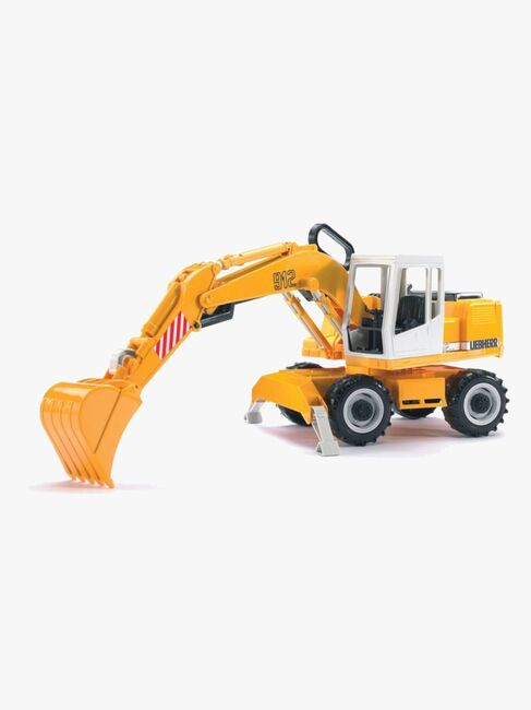 Bruder MAN TGA Construction Truck Och Liebherr Grävmaskin