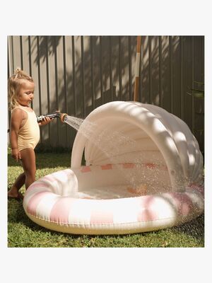 SUNNYLiFE Uppblåsbar Pool, Cotton Candy Cherry