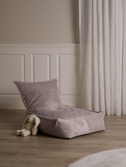 Alice & Fox PIXIE Sittsäck, Pink Manchester