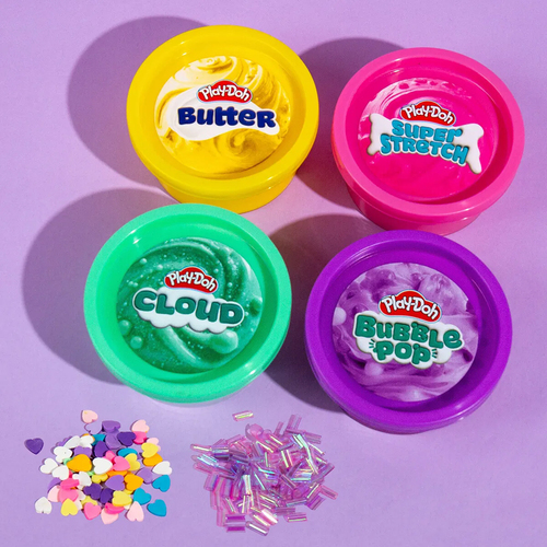 Play-Doh Kawaii Mix & Play Slime 4-Pack