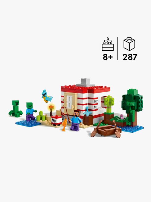 LEGO Minecraft 21275 Dynamithuset i djungeln