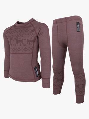 Lindberg Kåbdalis Thermounterwäsche Merinomix, Dusty Mauve