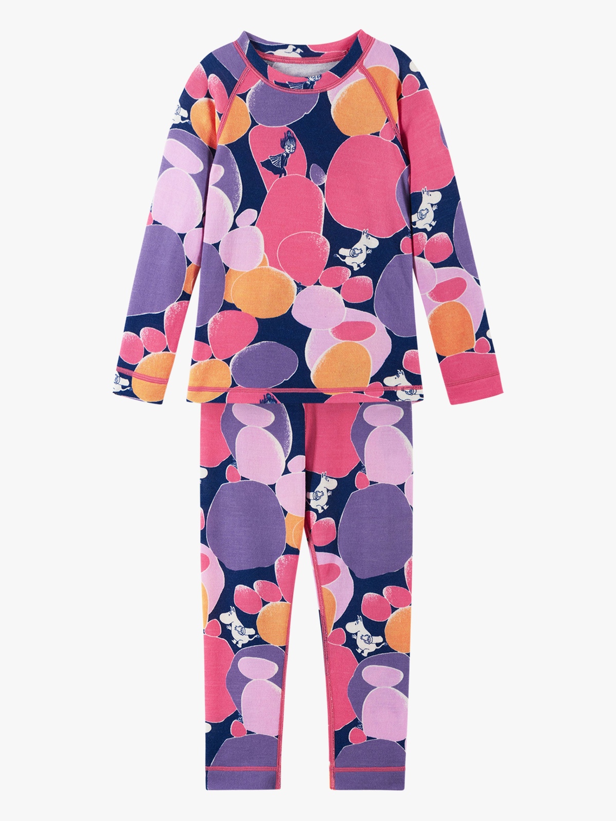 Reima Moomin Trivsam Underställ Merinomix, Soft Coral