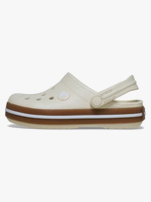 Crocs Crocband Gum Kids Tofflor, Summit White