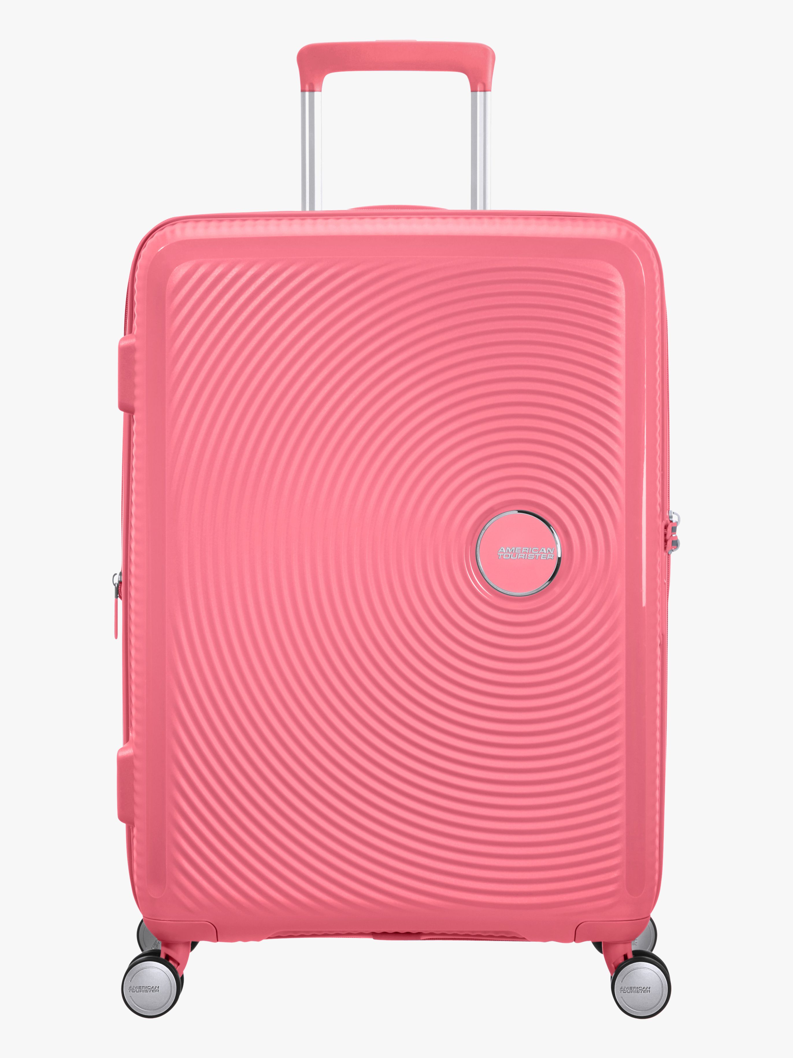 American Tourister Soundbox Spinner Resväska 71,5-81L Sun Kissed Coral