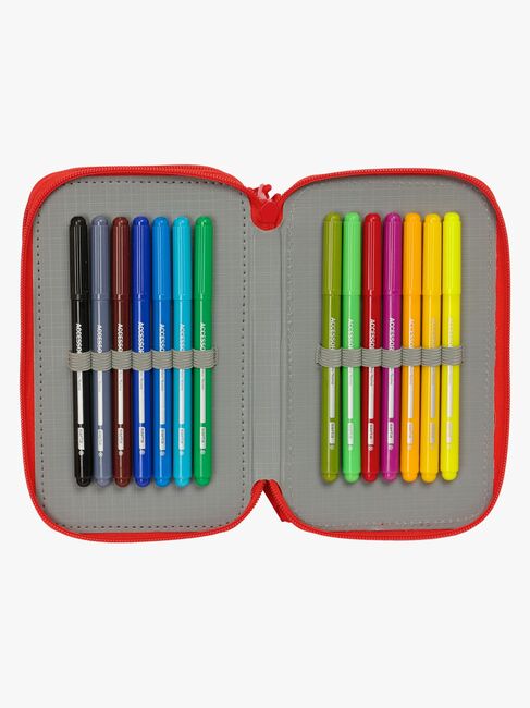 Spidey And His Amazing Friends  Fyllt Trippelpennfodral 37 Delar, Blå