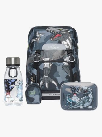 Beckmann Classic Ryggsäck 22L inkl. Flaska & Matlåda, Camo Rex