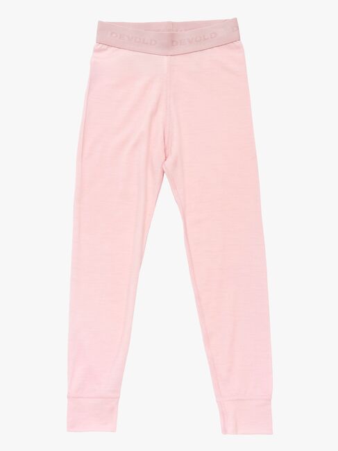 Devold Breeze Merino Underställsbyxor Kid, Chalk Pink