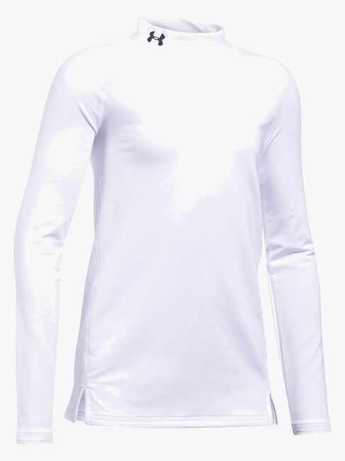 Under Armour Coldgear Mock Träningströja, White