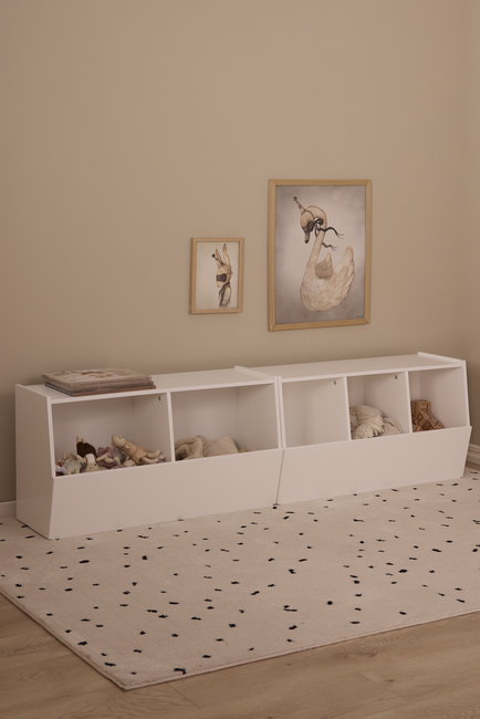 Alice & Fox Förvaringsbyrå LOLA & LEAH, Vit