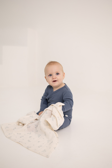 Mumin Muslinfiltar 2-Pack, Blue