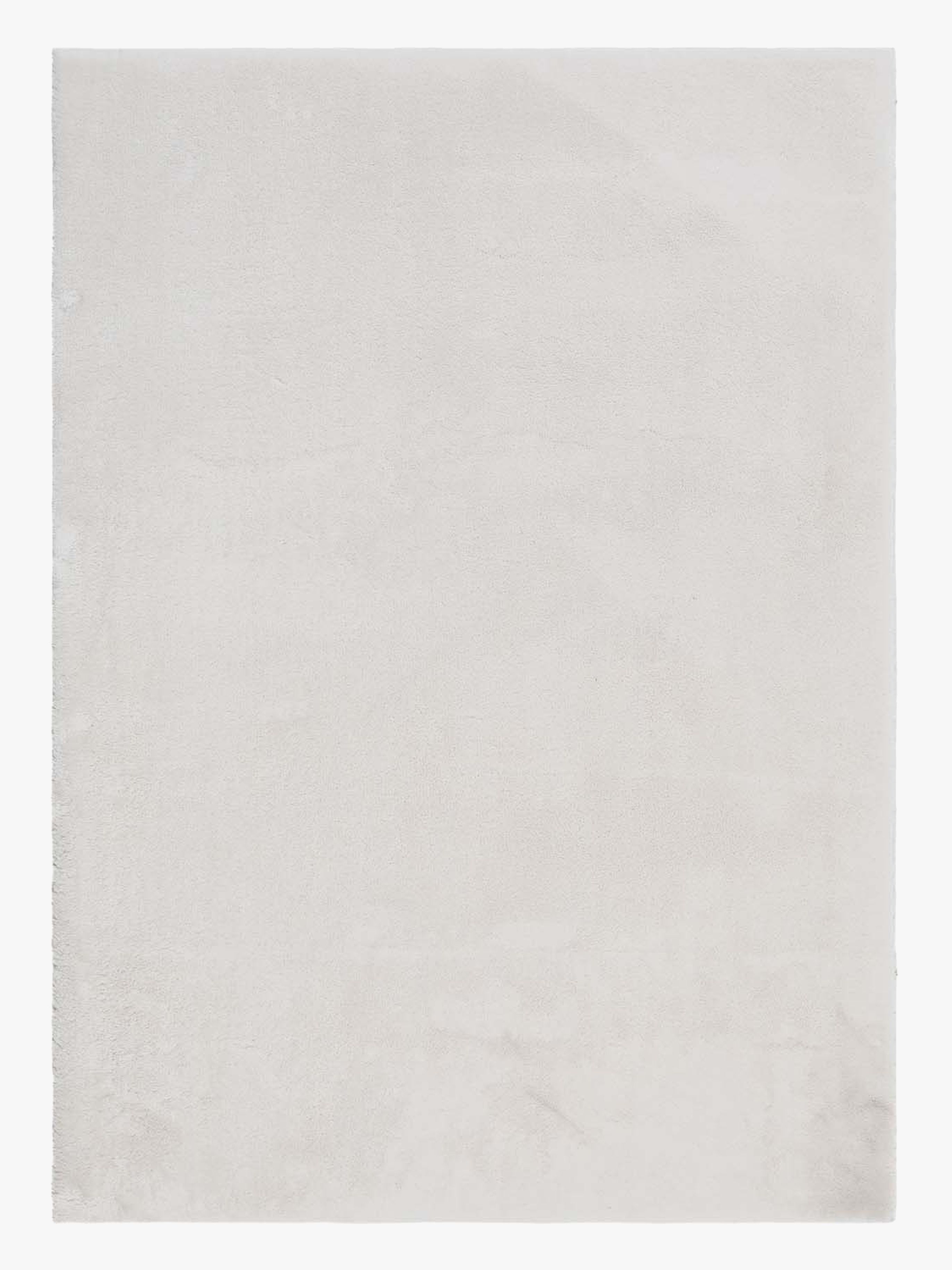 KM Carpets Cozy Barnmatta 133x190, White, Barnrum