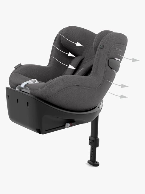 Cybex Sirona Ti i-Size Plus Bilbarnstol, Mirage Grey