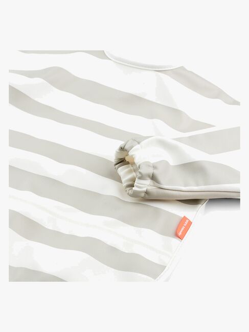 Done By Deer Långärmad Haklapp, Stripes Sand