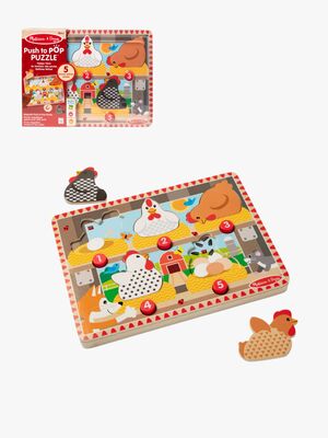 Melissa & Doug Magnetpuslespill I Tre Høner