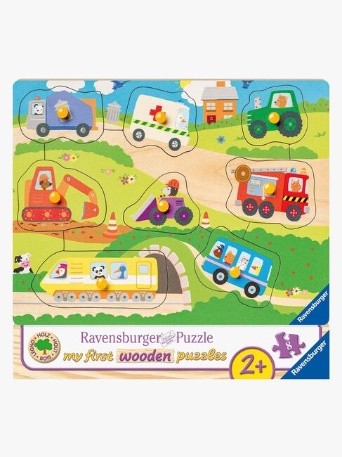 Ravensburger Knoppussel Favoritfordon 8 Bitar