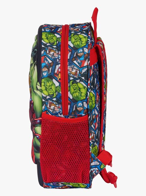 Marvel Avengers 3D Ryggsäck 8.5L, Svart/Röd