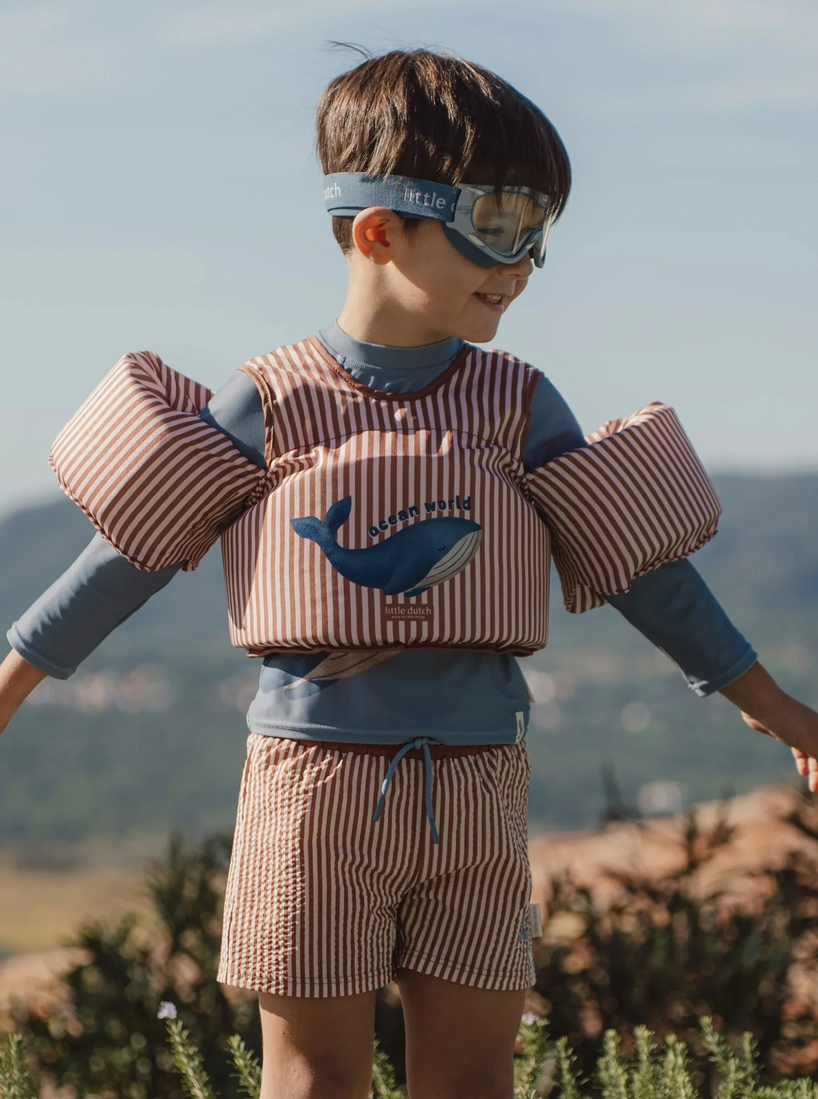 Little Dutch Ocean World Simbälte, Blue