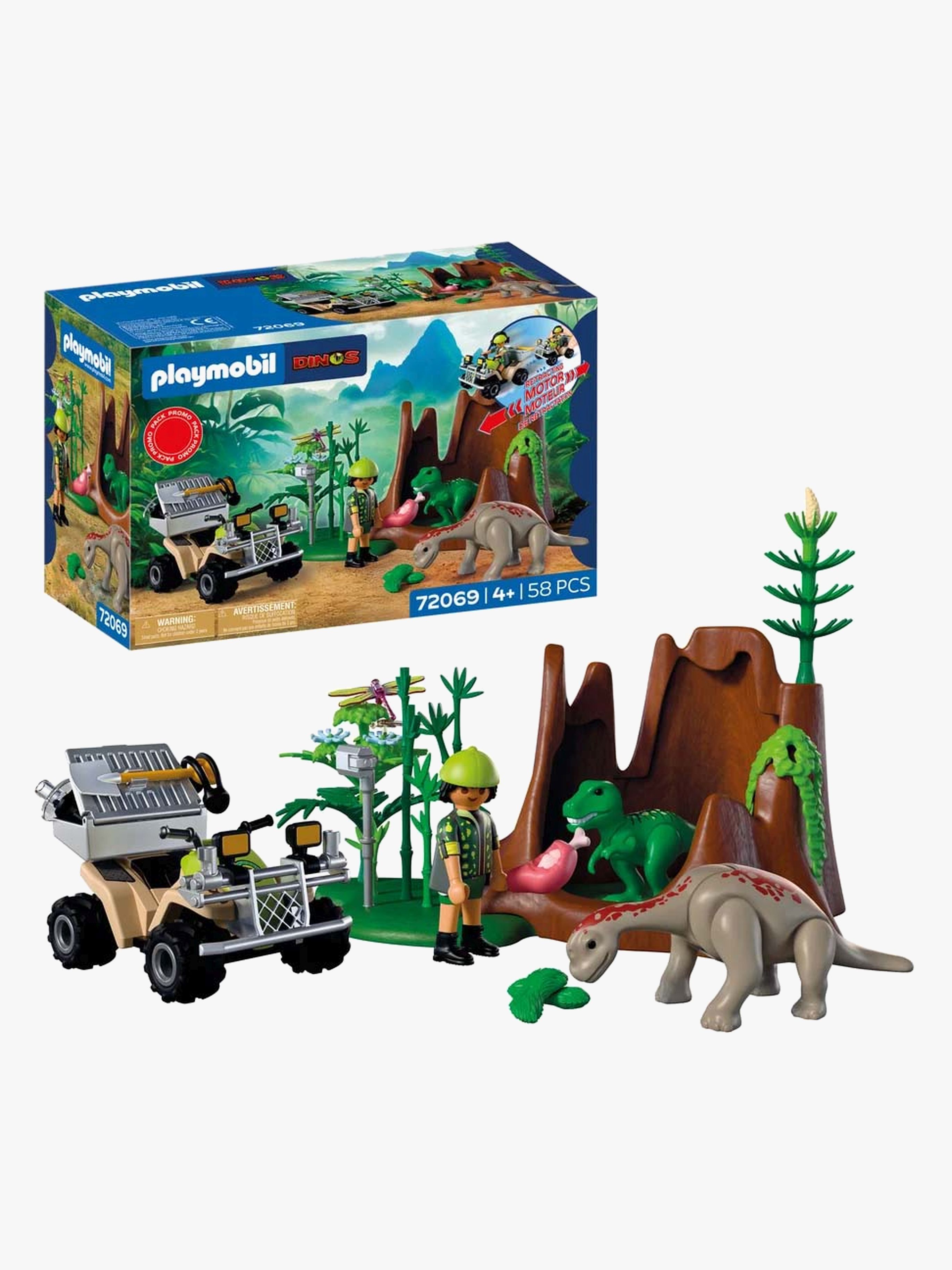 Playmobil Dinos 72069 Dinosauriegömställe