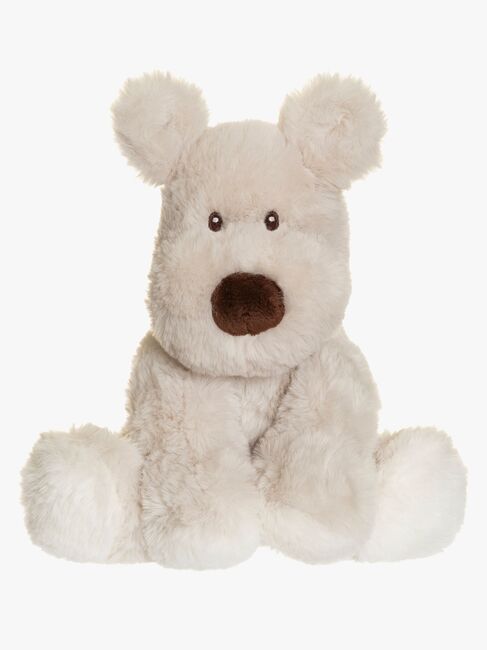Teddykompaniet Gosedjur Mocca Hund 18 cm, Grå