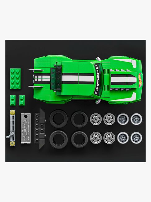 Mattel Brick Shop Hot Wheels Speed Series Brick Shop Hot Wheels Byggset Custom ’68 Camaro 289 Delar