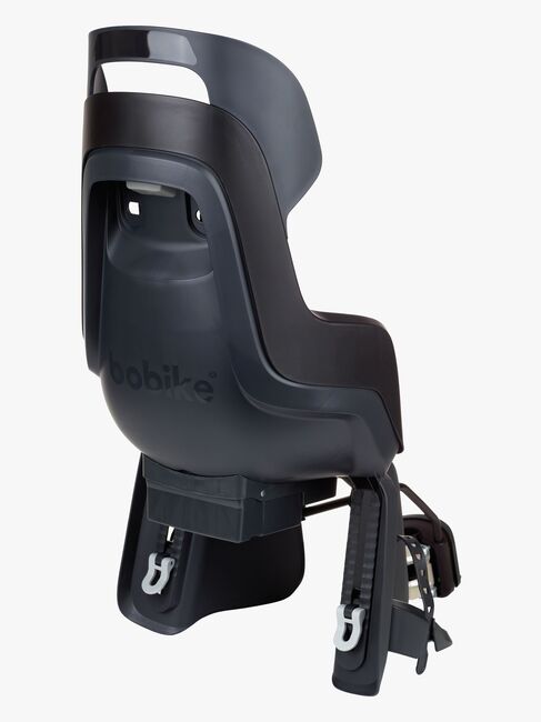 BoBike GO Maxi Lutningsbar Frame Mount Cykelsits, Urban Black