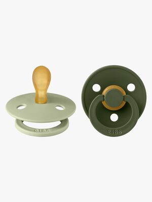 BIBS Colour Smokk 2-pack Lateks Str 1 Symmetrisk, Sage/Hunter Green